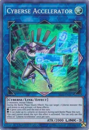 Cyberse Accelerator (Super Rare) [IGAS-ENSE1] Limited
