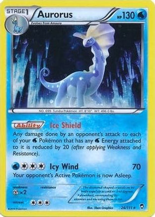 Aurorus - 26/111 (Cosmos Holo) [Miscellaneous Cards & Products] Holofoil