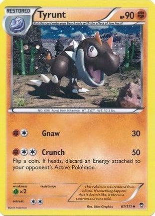 Tyrunt - 61/111 (Cosmos Holo) [Miscellaneous Cards & Products] Holofoil