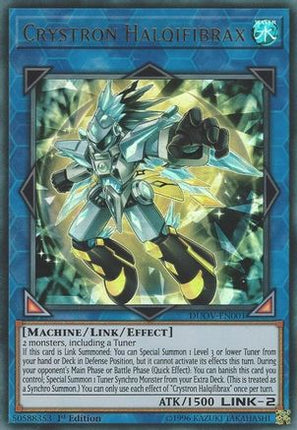 Crystron Halqifibrax (Ultra Rare) [DUOV-EN001] 1st Edition