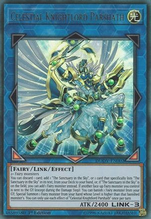 Celestial Knightlord Parshath (Ultra Rare) [DUOV-EN002] 1st Edition