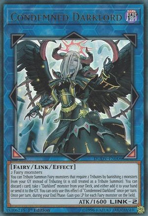 Condemned Darklord (Ultra Rare) [DUOV-EN006] 1st Edition