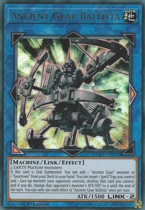 Ancient Gear Ballista (Ultra Rare) [DUOV-EN010] 1st Edition