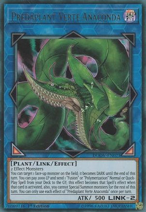 Predaplant Verte Anaconda (Ultra Rare) [DUOV-EN021] 1st Edition