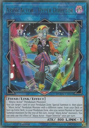 Abyss Actor - Hyper Director (Ultra Rare) [DUOV-EN022] 1st Edition