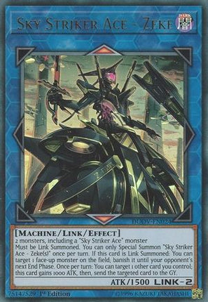 Sky Striker Ace - Zeke (Ultra Rare) [DUOV-EN024] 1st Edition