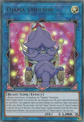 Ojama Emperor (Ultra Rare) [DUOV-EN033] 1st Edition