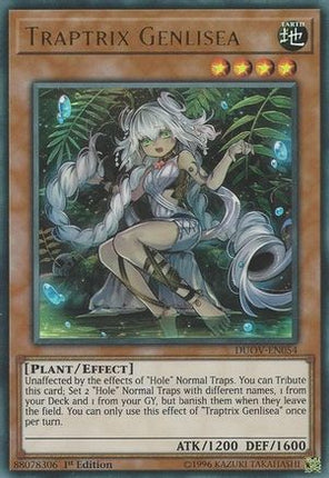Traptrix Genlisea (Ultra Rare) [DUOV-EN054] 1st Edition