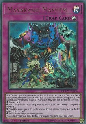 Mayakashi Mayhem (Ultra Rare) [DUOV-EN056] 1st Edition