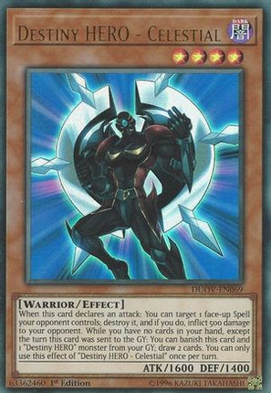 Destiny HERO - Celestial (Ultra Rare) [DUOV-EN069] 1st Edition