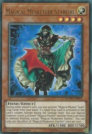Magical Musketeer Starfire (Ultra Rare) [DUOV-EN072] 1st Edition