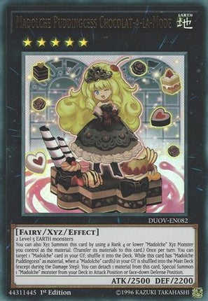 Madolche Puddingcess Chocolat-a-la-Mode (Ultra Rare) [DUOV-EN082] 1st Edition