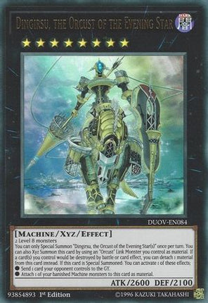 Dingirsu, the Orcust of the Evening Star (Ultra Rare) [DUOV-EN084] 1st Edition