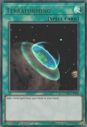 Terraforming (Ultra Rare) [DUOV-EN088] 1st Edition