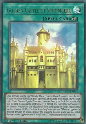 Golden Castle of Stromberg [DUOV-EN094] Ultra Rare