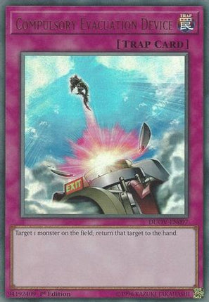 Compulsory Evacuation Device (Ultra Rare) [DUOV-EN097] 1st Edition