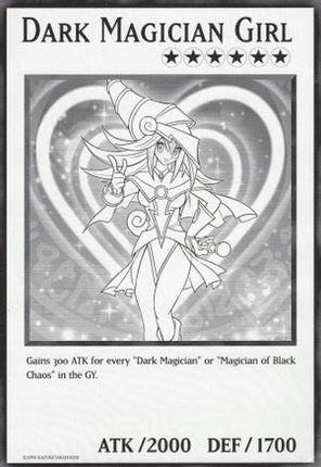 Dark Magician Girl (Oversized) (Common / Short Print) [] Unlimited