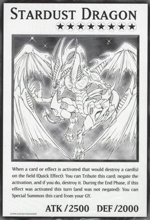 Stardust Dragon (Oversized) (Common / Short Print) [] Unlimited