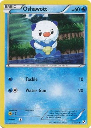 Oshawott - 27/114 (Cosmos Holo) [Alternate Art Promos] Holofoil