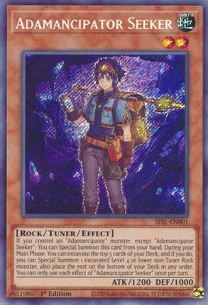 Adamancipator Seeker (Secret Rare) [SESL-EN001] 1st Edition