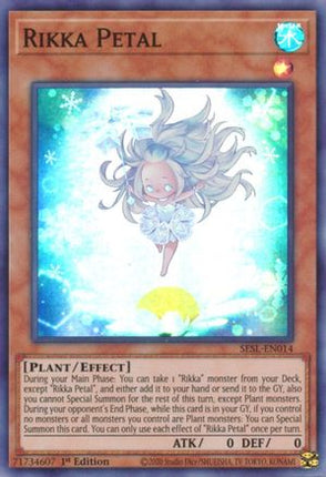 Rikka Petal (Super Rare) [SESL-EN014] 1st Edition