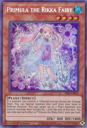 Primula the Rikka Fairy (Secret Rare) [SESL-EN015] 1st Edition