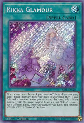 Rikka Glamour (Secret Rare) [SESL-EN023] 1st Edition