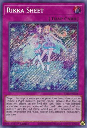 Rikka Sheet (Secret Rare) [SESL-EN026] 1st Edition