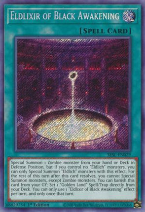 Eldlixir of Black Awakening (Secret Rare) [SESL-EN029] 1st Edition