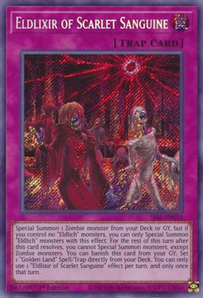 Eldlixir of Scarlet Sanguine (Secret Rare) [SESL-EN031] 1st Edition