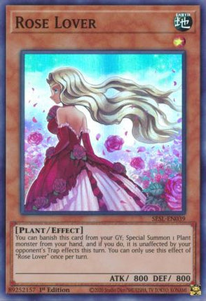 Rose Lover (Super Rare) [SESL-EN039] 1st Edition