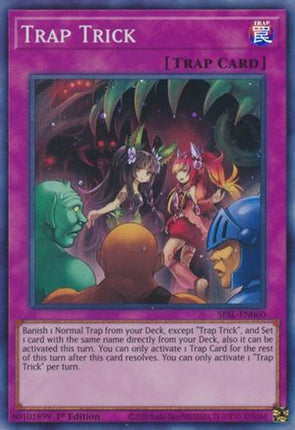 Trap Trick (Super Rare) [SESL-EN060] 1st Edition