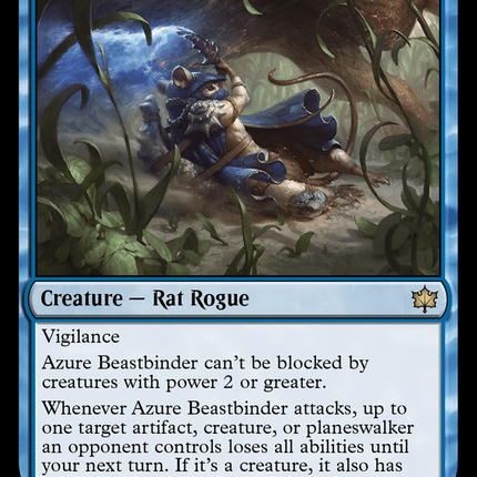 Azure Beastbinder [Bloomburrow] Foil