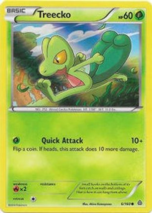 Treecko - 6/160 (Sheen Holo) [Miscellaneous Cards & Products] Holofoil