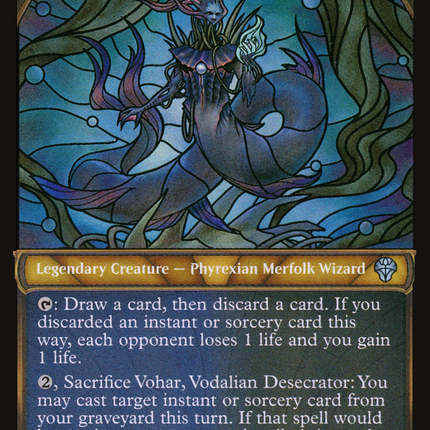 Vohar, Vodalian Desecrator (Showcase) [Dominaria United] Textured Foil
