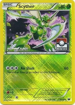 Scyther - 4/108 (Pokemon League) [2nd Place] [League & Championship Cards] Reverse Holofoil