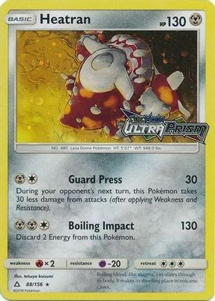 Heatran - 88/156 (Prerelease) [Alternate Art Promos] Holofoil
