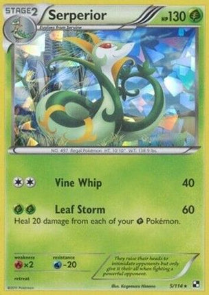 Serperior - 5/114 (Cracked Ice Holo) [Deck Exclusives] Holofoil