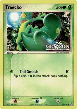 Treecko - 70/106 (GEN CON) [Miscellaneous Cards & Products]