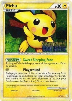 Pichu - 28/123 (Prerelease) [Nintendo Promos] Holofoil