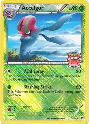 Accelgor - 12/101 (Championship Series) [League & Championship Cards] Reverse Holofoil