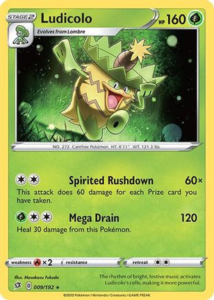 Ludicolo - 9/192 [SWSH02: Rebel Clash]