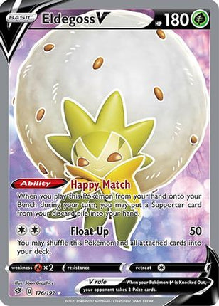 Eldegoss V (Full Art) - 176/192 [SWSH02: Rebel Clash] Holofoil