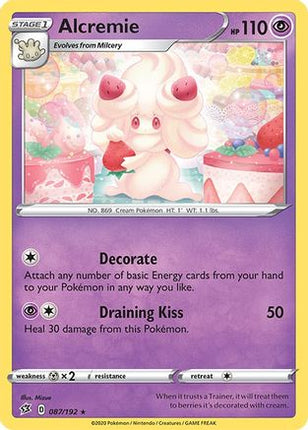 Alcremie - 87/192 [SWSH02: Rebel Clash]