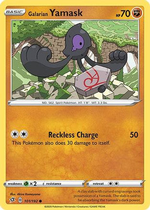 Galarian Yamask - 101/192 [SWSH02: Rebel Clash]