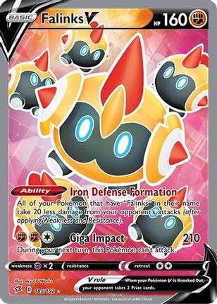 Falinks V (Full Art) - 185/192 [SWSH02: Rebel Clash] Holofoil