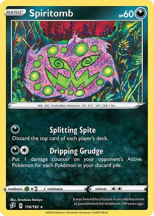 Spiritomb - 116/192 [SWSH02: Rebel Clash]