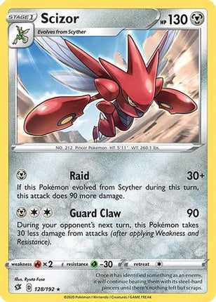 Scizor - 128/192 [SWSH02: Rebel Clash]