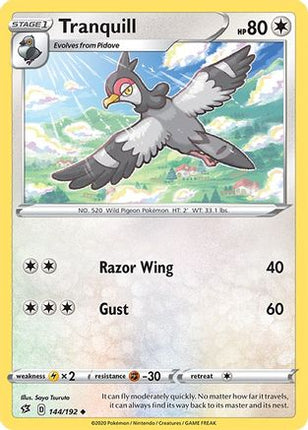 Tranquill - 144/192 [SWSH02: Rebel Clash]