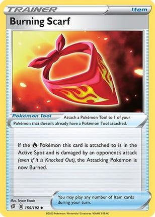 Burning Scarf - 155/192 [SWSH02: Rebel Clash]